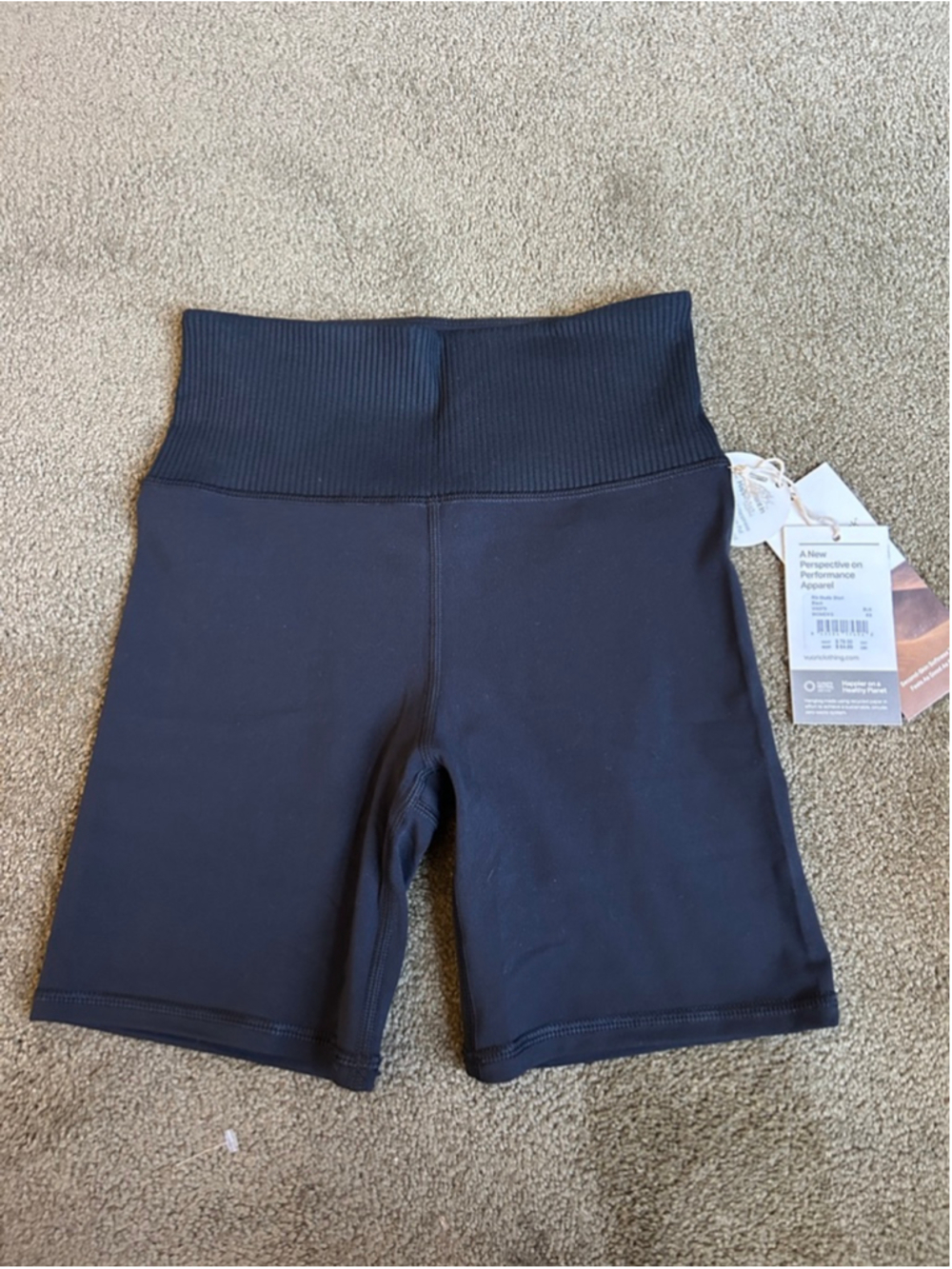 Women's Vuori Rib Studio Short in Black, Size XS - Picture 5 of 10